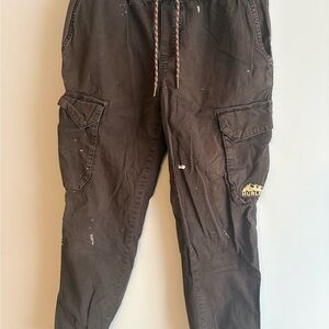 Hurley Men's Dark Cargo Pants Small